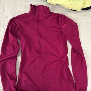 Nike Fuchsia Long Sleeve Top
